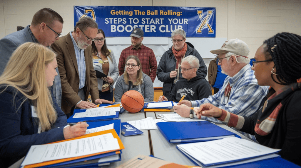 how to organize a booster club for high school sports