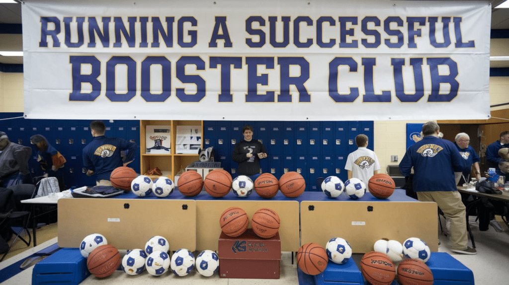 how to organize a booster club for high school sports