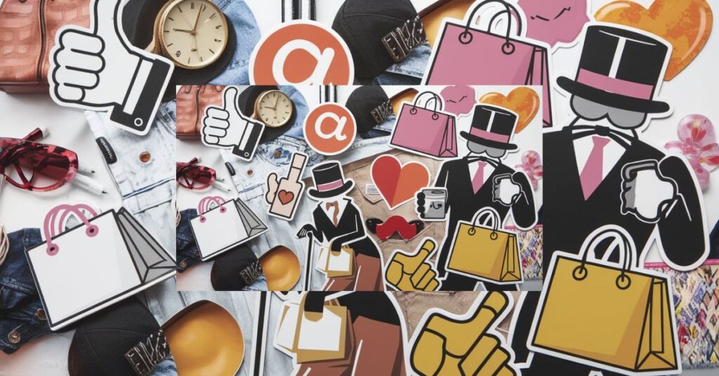 icon fashionista stickers